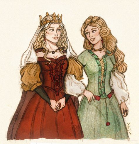 ♱ elenya on Twitter: "Queen Alysanne & Princess Alyssa Targaryen, by commission! #fireandblood https://t.co/ZHyiXETft8" / Twitter Queen Alysanne, Alyssa Targaryen, Avatar Kyoshi, Fire And Blood, George Rr Martin, Targaryen Art, Asoiaf Art, Song Of Ice And Fire, Female Dragon