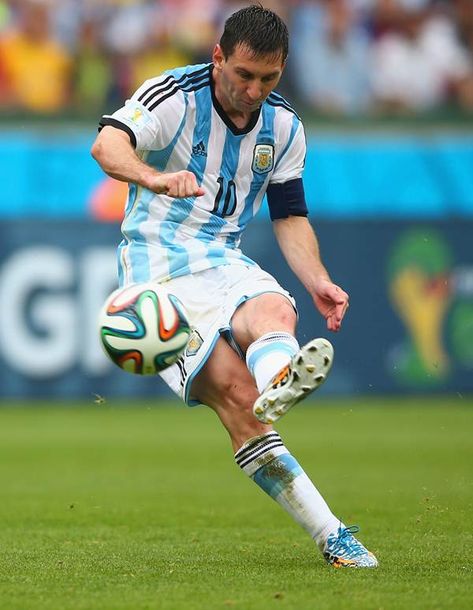 Lionel Messi of Argentina in the 2014 World Cup L Messi, Soccer Pro, Xherdan Shaqiri, Lio Messi, Messi Photos, Lionel Andrés Messi, Leonel Messi, Messi Argentina, Good Soccer Players