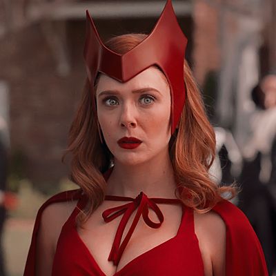 Wanda Maximoff, Elizabeth Olsen, Marvel, Halloween, Red