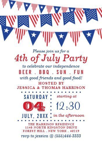 4th of july invitations Independence Day Invitation Card, 4 Of July Invitations, 4th Of July Party Invitations Free, Fourth Of July Party Invitations, 4th Of July Movement Cards, Patriotic Invitations, Independence Day Card, 4th Of July Clipart, American Party