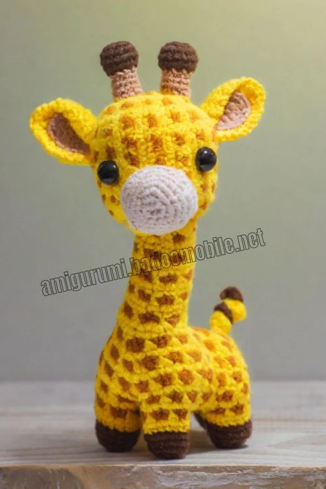 Amigurumi Little Giraffe Free Pattern-2 8 Girrafe Crochet Pattern Free, Giraffe Pattern Crochet, Free Crochet Giraffe Pattern Amigurumi, Amigurumi Giraffe Pattern, Crochet Patterns Giraffe, Free Crochet Pattern Giraffe, Beginner Crochet Animal Patterns Free, Crocheted Giraffe Pattern Free, Free Giraffe Crochet Pattern