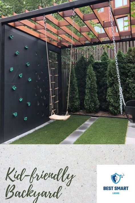 Villa Landscaping, Woodsy Backyard, Small Playground, Brooklyn Backyard, Penthouse Terrace, Kid Friendly Backyard, Villa Landscape, Outdoor Kids Play Area, Dubai Hills