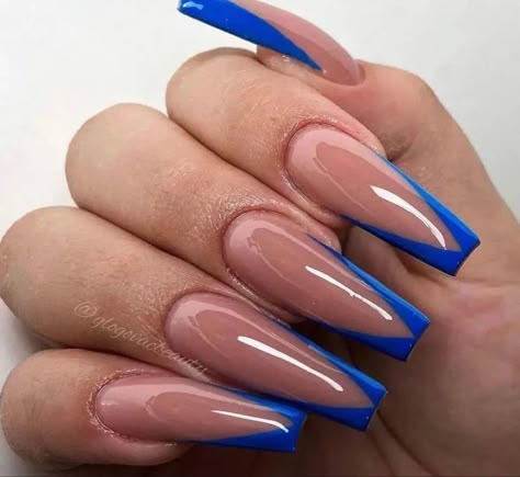 Christmas Nail Ideas, Gel Nails Diy, Simple Gel Nails, Simple Acrylic Nails, French Acrylic Nails, Glow Nails, Classy Acrylic Nails, Long Acrylic, Acrylic Nails Coffin Short