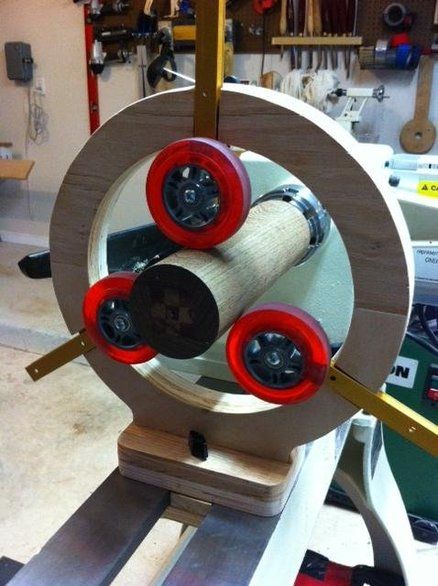 Spindle Steady Rest Wood Lathe Chuck, Homemade Lathe, Diy Lathe, Kinetic Toys, Wood Mill, Rod Building, Woodturning Tools, Essential Woodworking Tools, Automobile Engineering