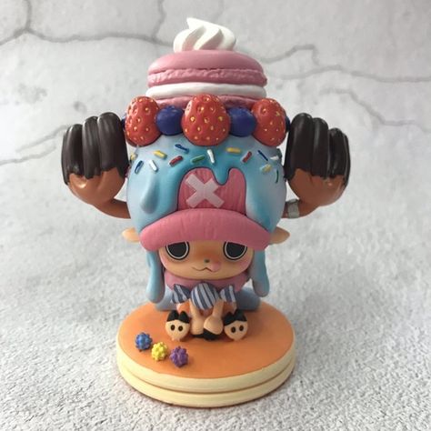 Kawaii Figurine, Action Figure One Piece, One Piece Chopper, One Piece Merchandise, One Piece Figure, Tony Tony Chopper, Tony Chopper, Candy Cake, One Piece Pictures