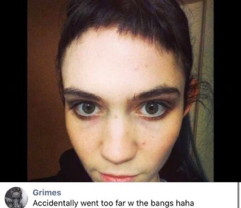 Grimes via instagram Uk Icon, 2014 Tumblr, Weird Girl, Lose My Mind, Just Girly Things, Funny Me, Literally Me, I Don T Know, Funny Laugh