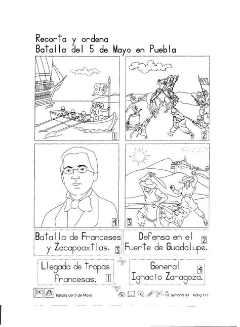 Batalla del 5 de mayo 1er Grado – México Spanish Language Arts, 5 De Mayo, Teaching Spanish, Spanish Language, Digital Publishing, Language Arts, School Work, Acting, Force