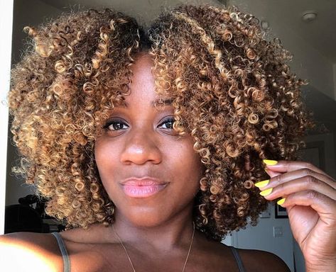 Beef Mince Recipes, Blonde Highlights Curly Hair, Natural Hair Highlights, Supper Tonight, Blonde Natural Hair, Cabello Afro Natural, Dyed Curly Hair, Highlights Curly Hair, Natural Hair Cuts