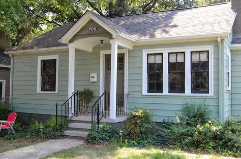 1940s House Exterior, Cottage Style Homes Exterior, Home Renovation Budget, 1940 House, 1940s Bungalow, 1940s Cottage, Exterior Home Renovation, Rehab Addict, Cottage Makeover