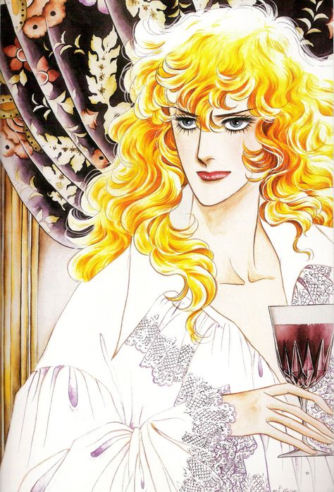 A late 80's version of Oscar Francois de Jarjayes from Rose of Versailles Riyoko Ikeda, Vintage Manga, Lady Oscar, The Vampire Chronicles, Big Eyes Art, Royal Art, 3 Characters, Art Manga, Old Anime