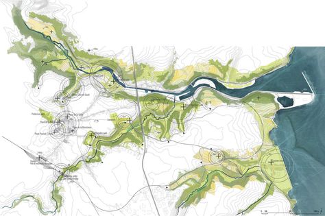 Iris Chervet · Landscape Focus EUROPAN 13 Winner Landscape Transect, Architecture Analysis, Photoshop Landscape, Architecture Mapping, Singapore Photos, City Layout, Landscape Model, Landscape Concept, Landscape Plan