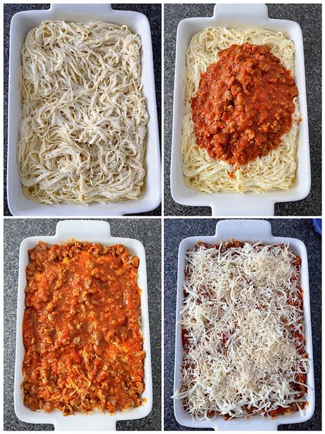 Tiktok Spaghetti Alfredo, Viral Tiktok Spaghetti, Tiktok Spaghetti, Spaghetti Alfredo, Easy Baked Spaghetti, Spagetti Recipe, Spaghetti Recipes Easy, Baked Spaghetti Recipe, Alfredo Sauce Recipe