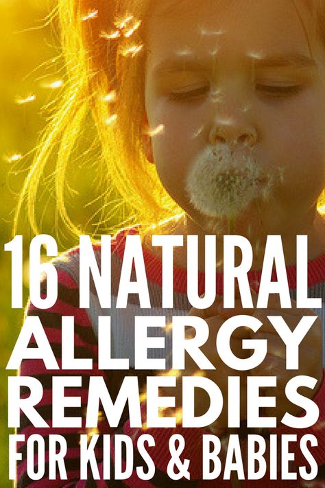 Natural Allergy Relief for Kids | Looking for natural allergy remedies for kids and for babies that offer relief from runny nose, nasal congestion, red, watery eyes, and itchy eyes and throat due to tree, grass, and ragweed pollen? We’ve got 16 tips and natural hay fever remedies you can use at home TODAY for simple allergy relief that works. #hayfever #naturalremedies #allergies #alternativemedicine #homeremedies Allergy Remedies For Kids, Natural Allergy Remedies, Hayfever Remedies, Pollen Allergy, Natural Allergy Relief, Home Remedies For Allergies, Natural Asthma Remedies, Asthma Remedies, Asthma Relief