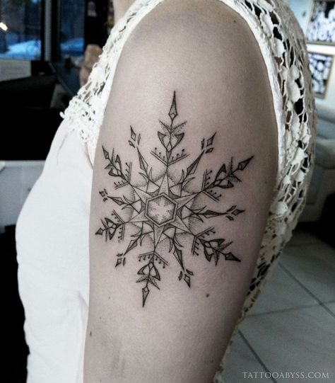 Snowflake Tattoo, Winter Tattoo, Snow Tattoo, Snow Flake Tattoo, Throat Tattoo, Theme Tattoo, Hummingbird Tattoo, Knee Tattoo, Cover Up Tattoos