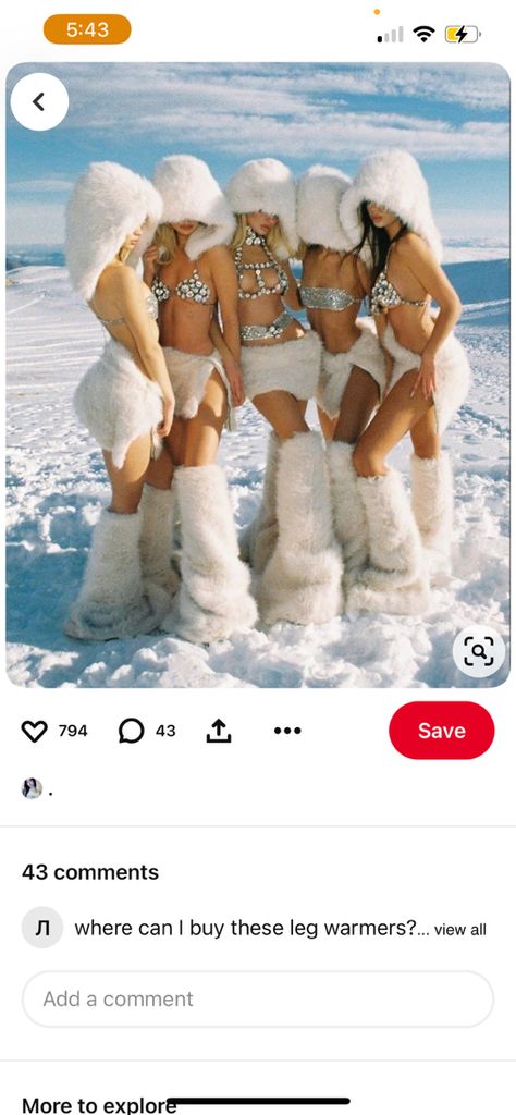 Sister Costumes, Leg Warmers, Skiing