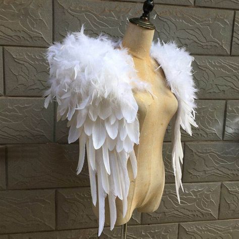 Smarter Shopping, Better Living! Aliexpress.com Feather Costume, Tulle Fashion, Model Catwalk, Show Photography, Angel Wings Costume, Feather Angel Wings, Carnival Festival, Performance Costume, Dance Accessories