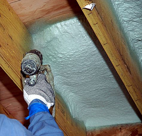 Insulation for the cathedral ceilings. Underfloor Insulation, Attic Nook, Attic Lighting, Spray Insulation, Roof Insulation, Attic Insulation, Attic Flooring, Home Insulation, Attic Conversion