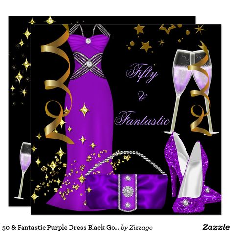 Purple And Gold Birthday, Party Decorations Purple, Classy Birthday Party, Black Gold Birthday, Purple Birthday Party, Fabulous 50, 40 & Fabulous, Elegant Birthday Party, Birthday Photo Booths