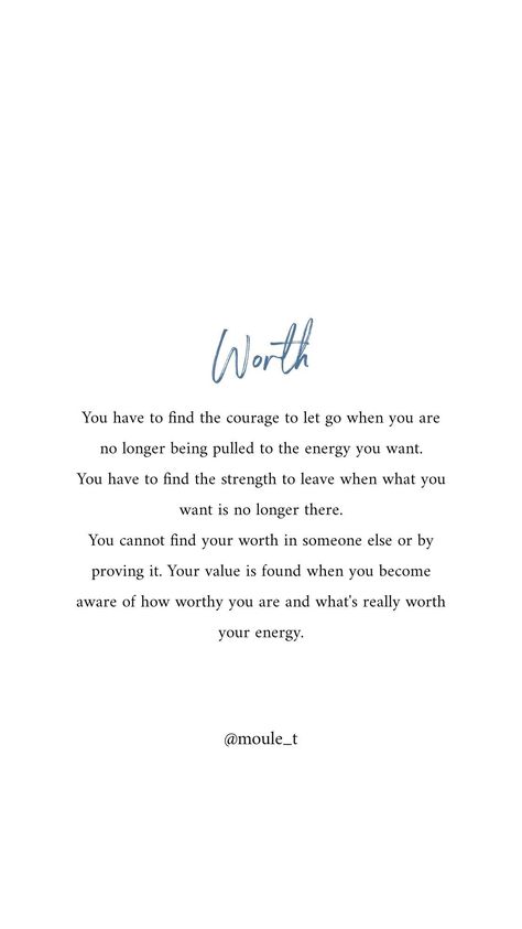 Worthy Quotes, You Are Worthy, Self Quotes, Self Love Quotes, Note To Self, Pretty Words, The Words, Beautiful Words, Inspirational Words