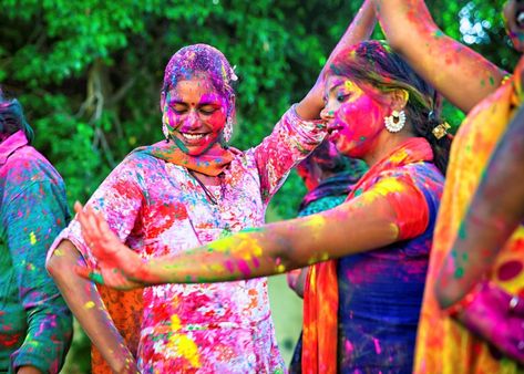 Our India specialists suggest how to enjoy some of India’s largest festivals, as well as picking out some smaller, offbeat celebrations to seek out. Holi Story, New Holi, Holi Pictures, Happy Holi Images, Holi Party, India Holidays, Holi Festival Of Colours, Holi Images, Holi Wishes