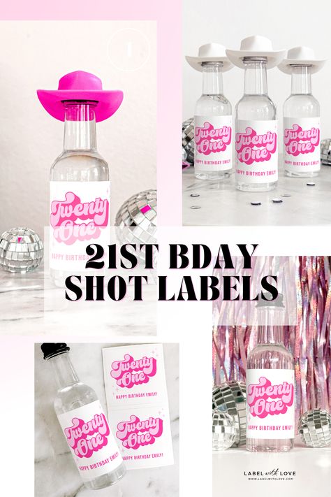 21 Birthday Party Favors Gift Bags, Party Favors 21st Birthday, 21 Party Favors, 21st Birthday Goodie Bags, Cowgirl 21st Birthday, 21st Birthday Koozies, 21 Birthday Ideas, 21st Birthday Favors, 21st Birthday Party Favors