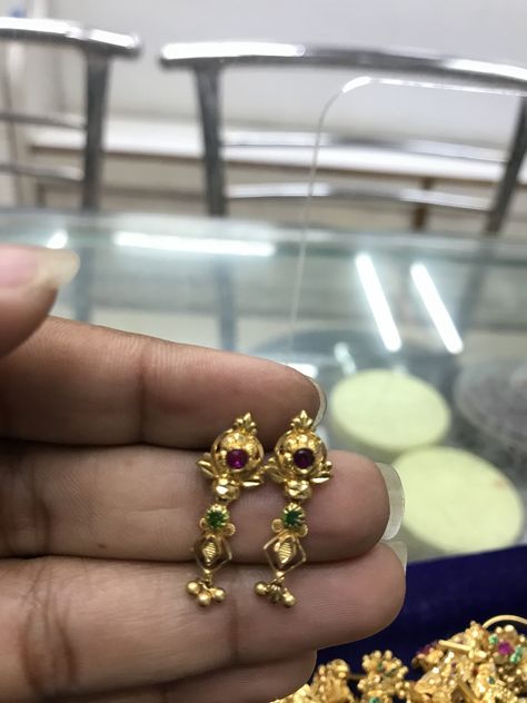 Gold Ear Rings Designs Daily Wear, Dailyware Earrings Gold, Daily Wear Earrings Gold, Daily Wear Earrings Gold Indian, Earrings Gold Indian, Daily Wear Earrings, Fashion Jewelry Necklaces Gold, Gold Earrings For Kids, Ear Tops