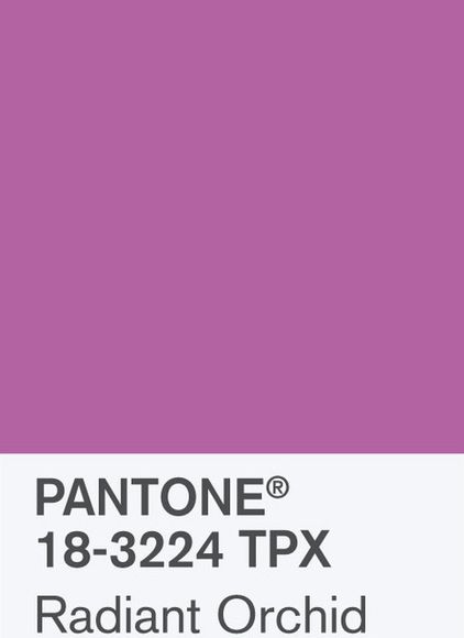 Bedford NY Homes by Robert Paul Realtor: Best Ways to Use Radiant Orchid | North Salem Rea... Pantone Palette, Orchid Color, Radiant Orchid, Color Crush, Colour Board, Color Of The Year, Pantone Color, Shades Of Purple, Color Names