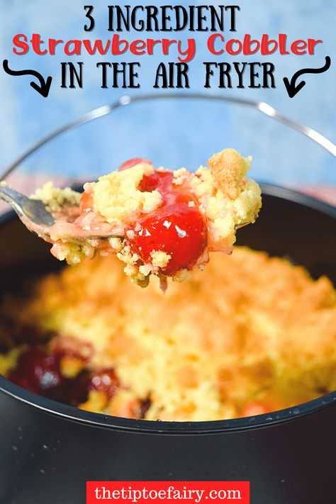 Air Fryer Strawberries Recipes, Frozen Strawberry Desserts, Cobbler Crust, Strawberry Cobbler, Martha White, Strawberry Muffins, Fruit Cobbler, Cobbler Recipes, Strawberry Desserts