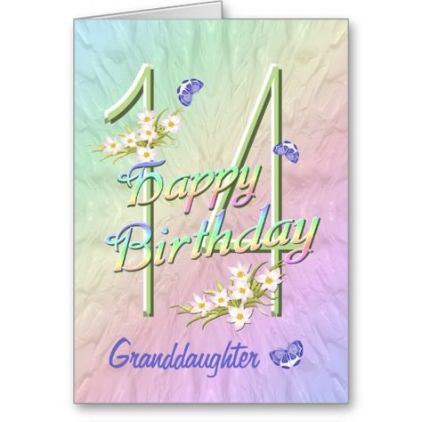 =>>Cheap          	Granddaughter 14th Birthday Butterfly Garden Card           	Granddaughter 14th Birthday Butterfly Garden Card We have the best promotion for you and if you are interested in the related item or need more information reviews from the x customer who are own of them before pleas...Cleck link More >>> http://www.zazzle.com/granddaughter_14th_birthday_butterfly_garden_card-137397168809890476?rf=238627982471231924&zbar=1&tc=terrest Niece Birthday Quotes, Birthday Granddaughter, Birthday Butterfly, Happy 15th Birthday, 16th Birthday Card, Happy 13th Birthday, 16th Birthday Invitations, 18th Birthday Cards, Butterflies Flowers