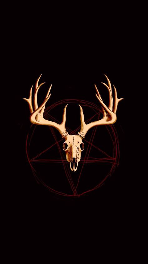 Antlers Wallpaper, 666 Aesthetic, Incredible Wallpaper, Wallpaper Dark, Antlers, My Name Is, My Name, Phone Wallpaper, Resolution