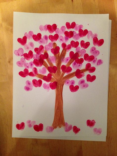 Finger Paint Valentines Day Craft, Fingerprint Heart Painting, Finger Painting Ideas For Couples, Heart Finger Painting, Kids Valentine Painting Canvas, Couple Finger Painting, Thumb Painting Couple, Finger Print Art Friends, Friends Fingerprint Ideas