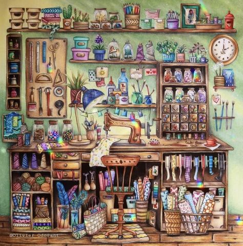 Coloring Reference, Rooms Of Wonder, Crochet Hobby, Johanna Basford Books, Colored Pencil Art Projects, Joanna Basford Coloring, Joanna Basford, Coloring Pages Inspirational, Johanna Basford Coloring Book