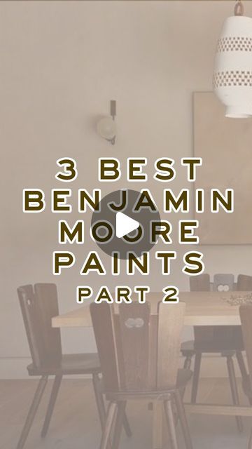 Loren Kreiss on Instagram: "Want to know the 3 best warm neutral paints from Benjamin Moore? Here they are (PART 2). #paintcolors #paintideas #beigepaint #neutralhomeaesthetic #neutralpaint #interiordesigntrends #interiordesigninspiration #interiordesignideas #homerenovations #homedecorgoals #benjaminmoore" Neutral Interior Paint Colors Benjamin Moore, Warm Benjamin Moore Paint Colors, Loren Kreiss, Salt Interiors, Pure Salt Interiors, Pure Salt, Beige Paint, Paint Colors Benjamin Moore, Benjamin Moore Paint