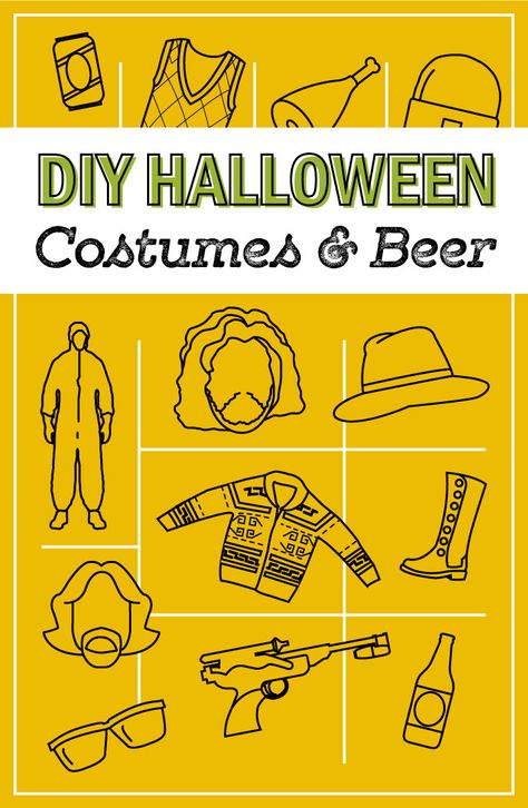 If you like beer, these DIY Halloween costumes and beer pairings are for you. Beer Costume Diy, Beer Halloween Costumes, Beer Costume, Diy Halloween Costume Ideas, Beer Bear, Hamms Beer, Beer Pairing, Diy Beer, Beer Theme