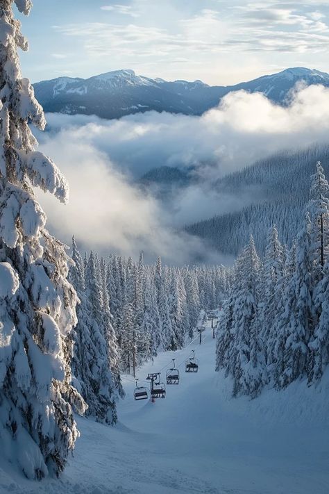 "❄️🏞️ Experience the magic of a winter wonderland in Whistler, Canada! From powdery snow to cozy lodges, discover everything you need for the perfect snowy escape. Swipe for your next snowy adventure! ⛷️🌨️ #Whistler #WinterWonderland #SnowFun" Canadian Winter Aesthetic, Whistler Aesthetic, Vancouver Canada Winter, Whistler Canada Winter, Chalet Aesthetic, Whistler Winter, Canada Whistler, Winter Canada, Snowy Escape