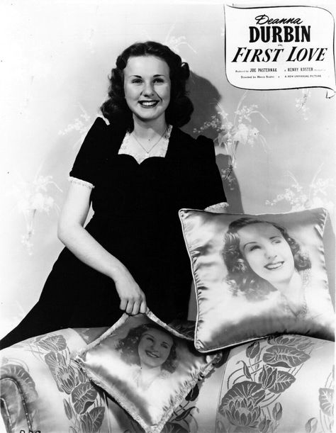 Deanna Durbin - FIRST LOVE (©2019) Deanna Durbin, December 4, Universal Pictures, April 20, Vintage Hollywood, Classic Hollywood, Singers, Dancer, First Love