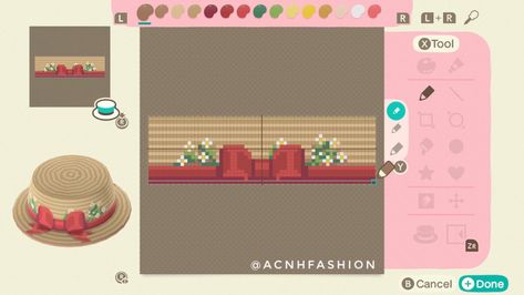 Animal Crossing Clothes Pattern, Animal Crossing Clothes, Qr Code Animal Crossing, Acnh Dress, Acnh Fashion, Acnh Clothes, Animal Crossing 3ds, Animals Crossing, Ac New Leaf