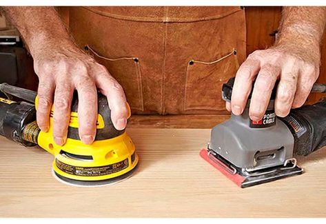 For this article, we'll focus on the most popular classes of both types: 5" random-orbit and quarter-sheet orbital finishing sanders. Best Random Orbital Sander, Dog Feeding Station, Sanding Wood, Coffee Table Plans, Dust Collection System, Orbital Sander, Wood Finishing, Table Saws, Wood Joinery