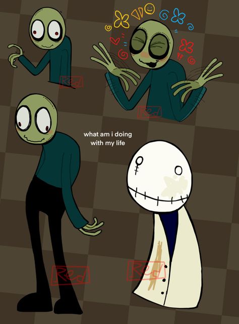 Salad Fingers Fanart, Hello Doodle, Salad Fingers, Doodle Page, Finger Art, Doodle Pages, Holy Moly, Comfort Characters, Just Girly Things