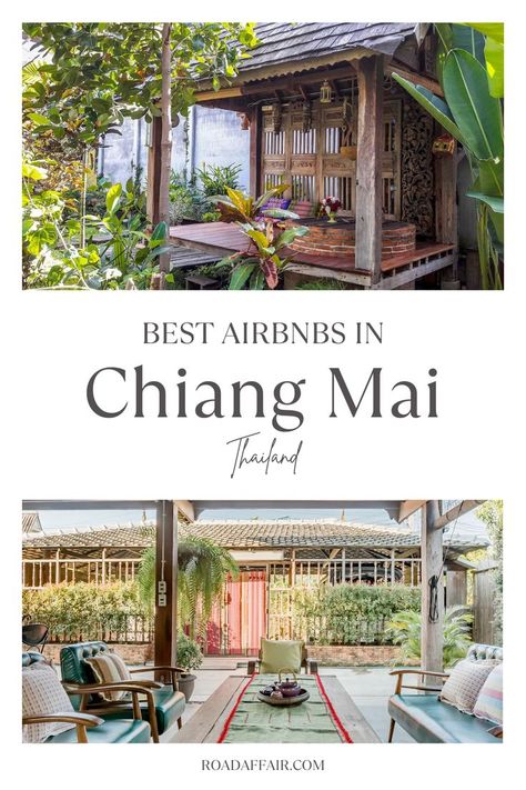 Explore the top 15 Airbnbs in Chiang Mai, Thailand, ranging from cozy hideaways in the heart of the old town to luxurious retreats nestled in serene natural settings. Chiang Mai Thailand, Northern Thailand, Rooftop Pool, Ancient Temples, Spacious Living Room, Ceiling Windows, Exposed Brick, Chiang Mai, Lounge Areas