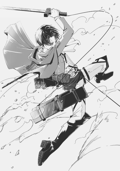 Levi Ackerman Levi Manga, Levi Heichou, Attack On Titan Tattoo, Levi Ackermann, Titan Manga, Aot Characters, Captain Levi, Art Tumblr, Ciel Phantomhive