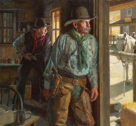 Morgan Weistling (@weistling) • Instagram photos and videos Morgan Weistling, Davy Crockett, Western Artwork, Western Paintings, Western Artist, Western Life, West Art, Cowboy Art, Figurative Artists