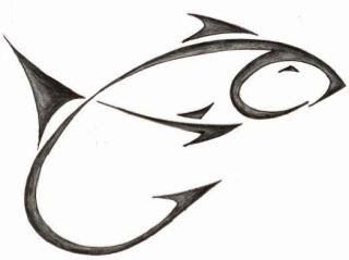 Fish Design Logo, Fishing Hook Tattoo, Fishing Tattoo, Hook Tattoos, Tre Kunst, Fishing Hacks, Logo Club, Fishing Decals, Woodburning Projects