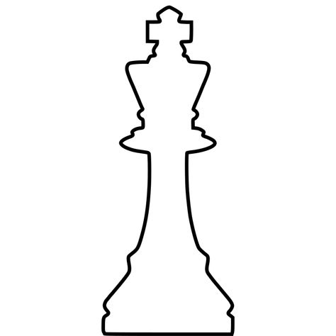 Chess Pieces Drawing, King And Queen Chess Pieces, Pieces Drawing, Chess Piece Tattoo, Bishop Chess, King Chess Piece, King Chess, Queen Chess, King Drawing