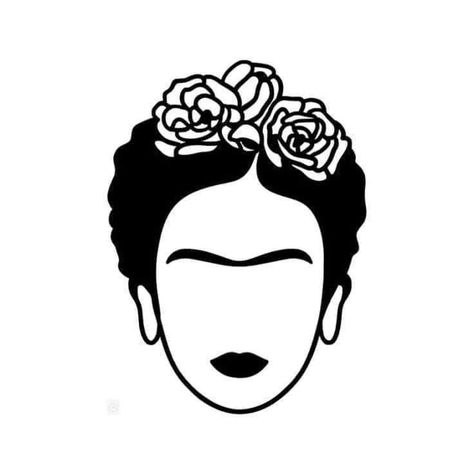 Frida Kahlo Drawing, Frida Kahlo Tattoos, Frida Art, Frida Kahlo Art, Cowgirl Art, Mini Drawings, Sewing Embroidery Designs, Line Art Drawings, Glass Painting