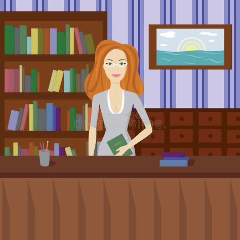 Librarian. The woman the librarian on work #Sponsored , #sponsored, #Advertisement, #Librarian, #librarian, #work, #woman Work Illustration, The Librarian, Object Drawing, Vector Clipart, Librarian, Stock Illustration, Stock Vector, Vector Illustration, Royalty Free Stock Photos