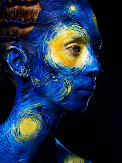 Armin Hofmann, Extreme Makeup, Painted Portraits, Avant Garde Makeup, Hair Inspiration Short, Creative Makeup Looks, Fantasy Makeup, Best Face Products, Painting Photos