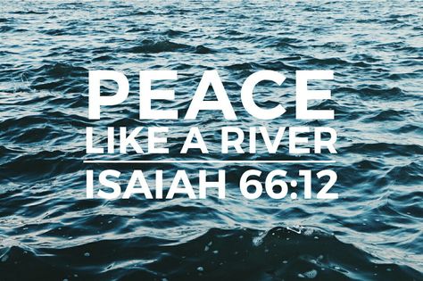 ".....and I will extend peace to her like a river....." Peace Like A River, She Likes, Encouragement, Movie Posters, Quick Saves, Film Posters