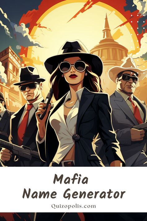 https://www.quizopolis.com/mafia_name.php Mafia Names Ideas Girl, Mafia Girl Names, Mafia Last Names, Italian Mafia Names, Mafia Names Ideas, Mafia Names, Mafia Wives, Nicknames For Girls, Group Names Ideas