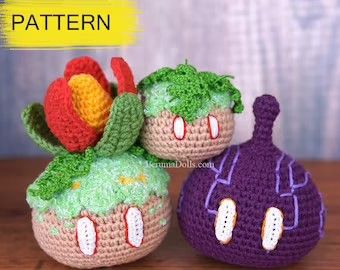 Electro Slime Genshin Impact, Slime Crochet Pattern, Dendro Slime, Slime Crochet, Genshin Impact Crochet, Single Crochet Decrease, Quick Crochet Patterns, Crochet Decrease, Quick Crochet